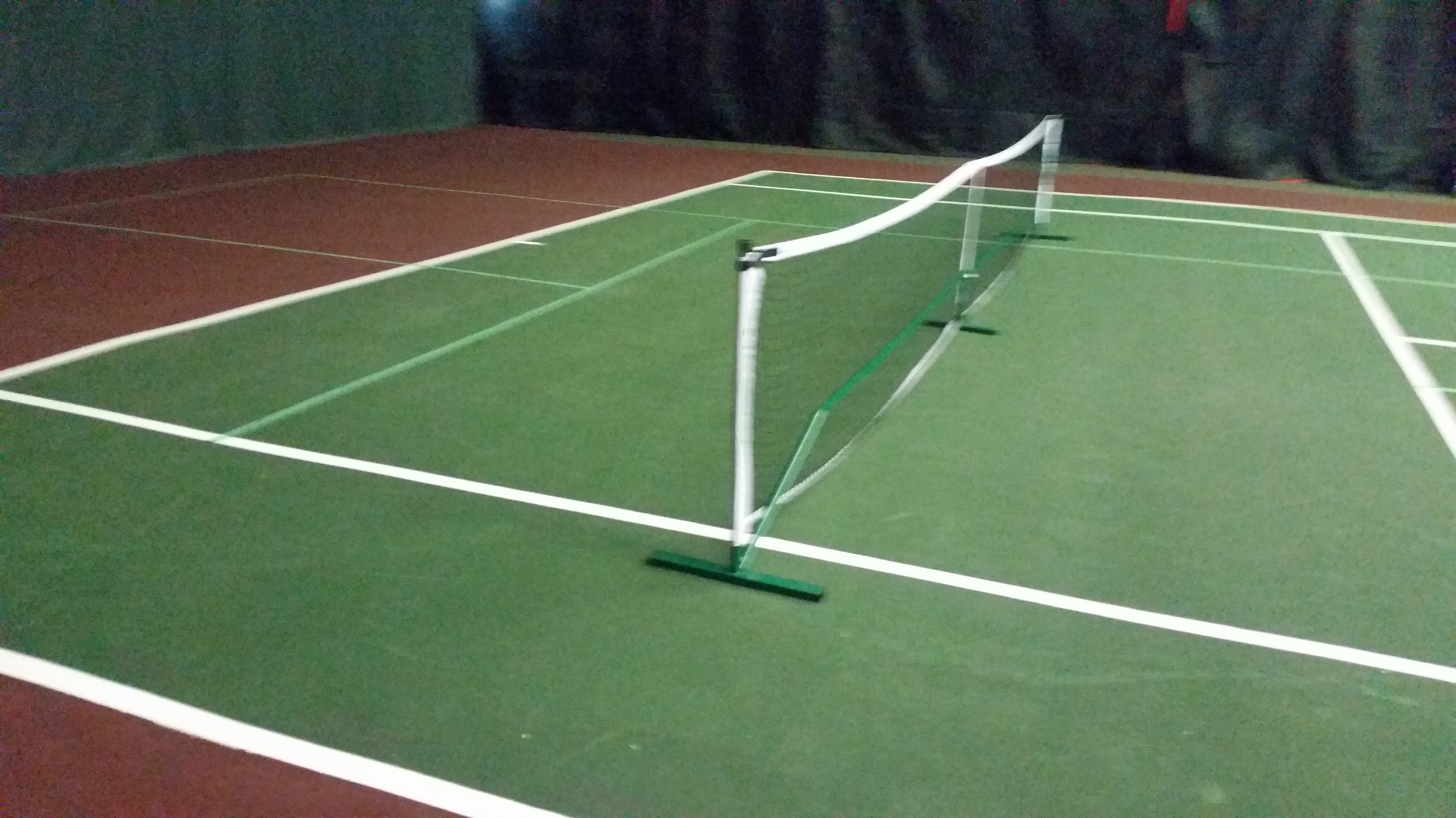 west view leagues pickleball court size